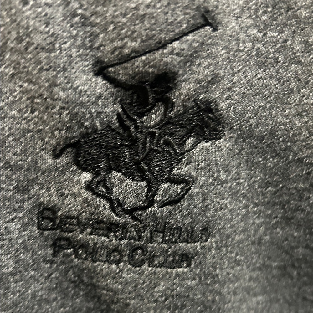 Beverly Hills Polo Club Dark Gray pullover - Picture 3 of 4